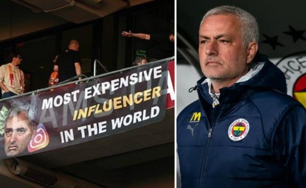Cổ động viên Galatasaray chế giễu Mourinho