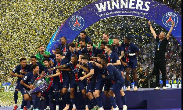 PSG hiện nhà ĐKVĐ Champions League