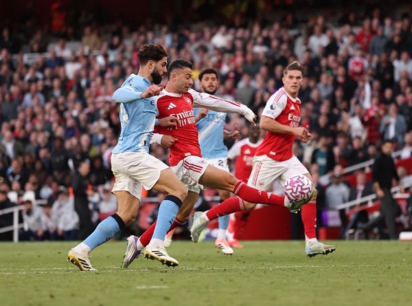 Arsenal của Arteta vừa hoà 1-1 với Man City của Pep cuối tuần trước